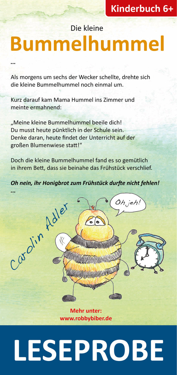 Die kleine Bummelhummel